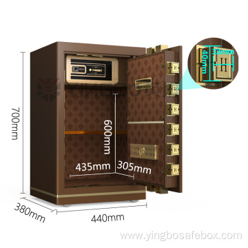 hotel and home save money fingerprint safe box